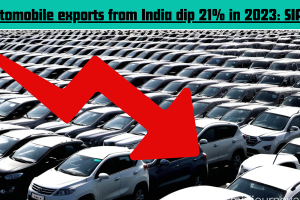 Automobile exports Plummet India dip 21% in 2023: SIAM