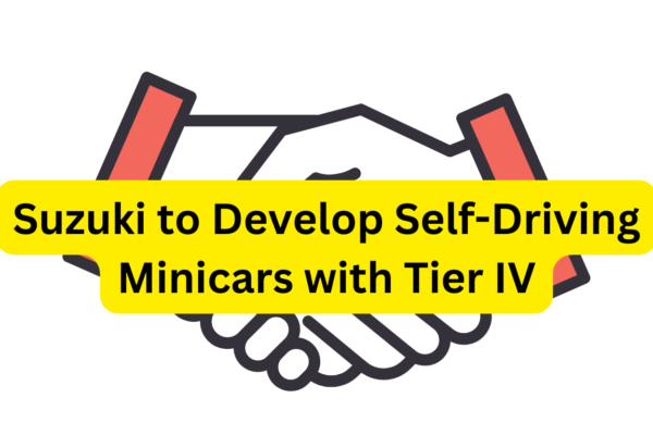 Suzuki to Develop Self-Driving Minicars with Tier IV