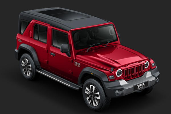 Mahindra Thar 4x4 Variants Priced at Rs 18.79 Lakh.